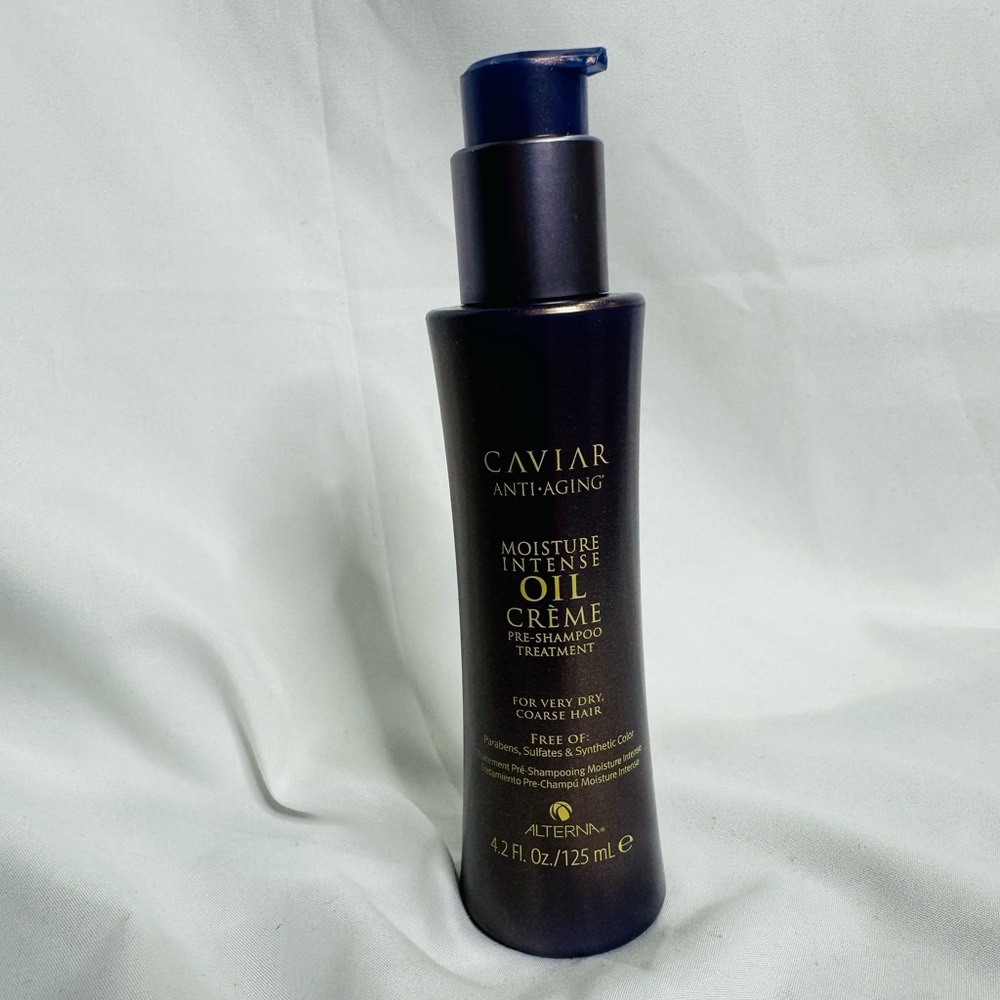 Alterna CAVIAR Moisture Intense Oil Creme Pre-Shampoo Treatment 4.2 fl oz - Picture 3 of 7